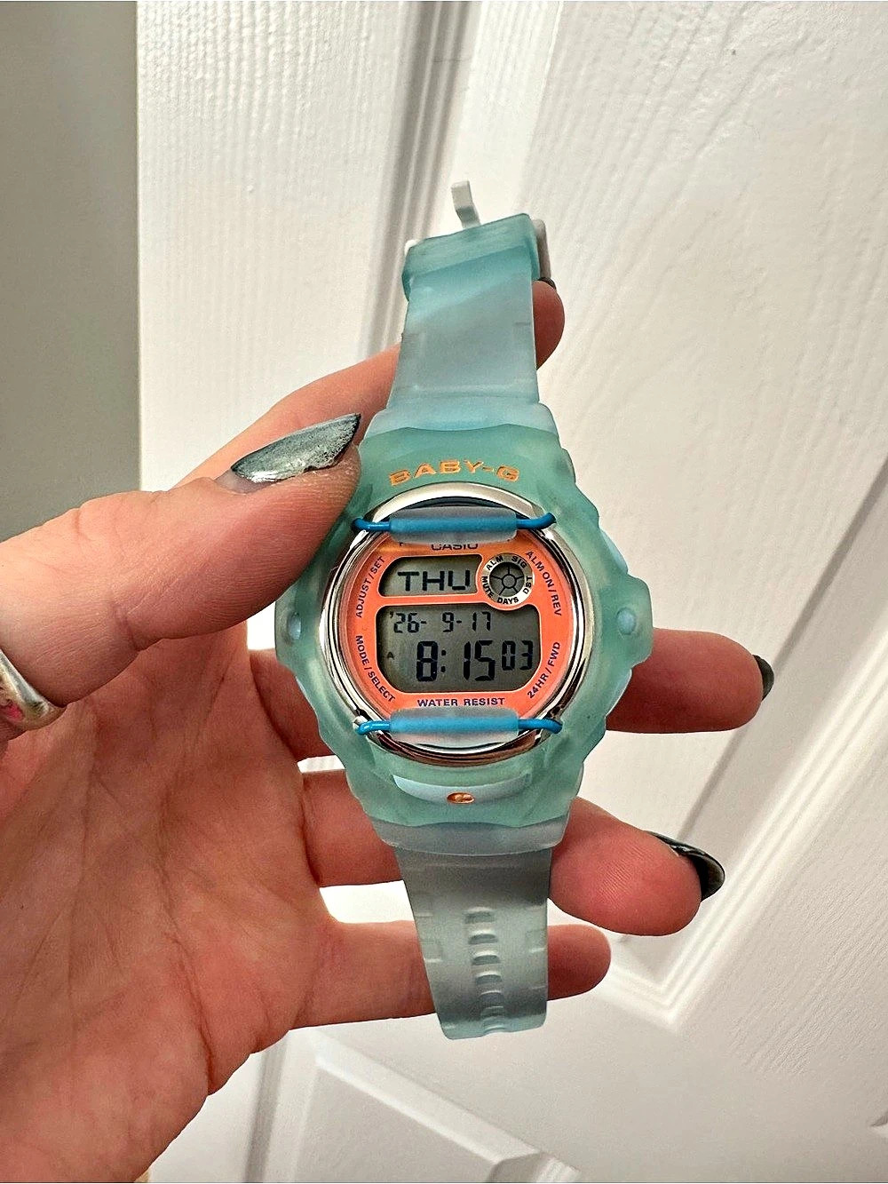 Casio Baby-G BG169R-2C Digital Watch Green & Silver